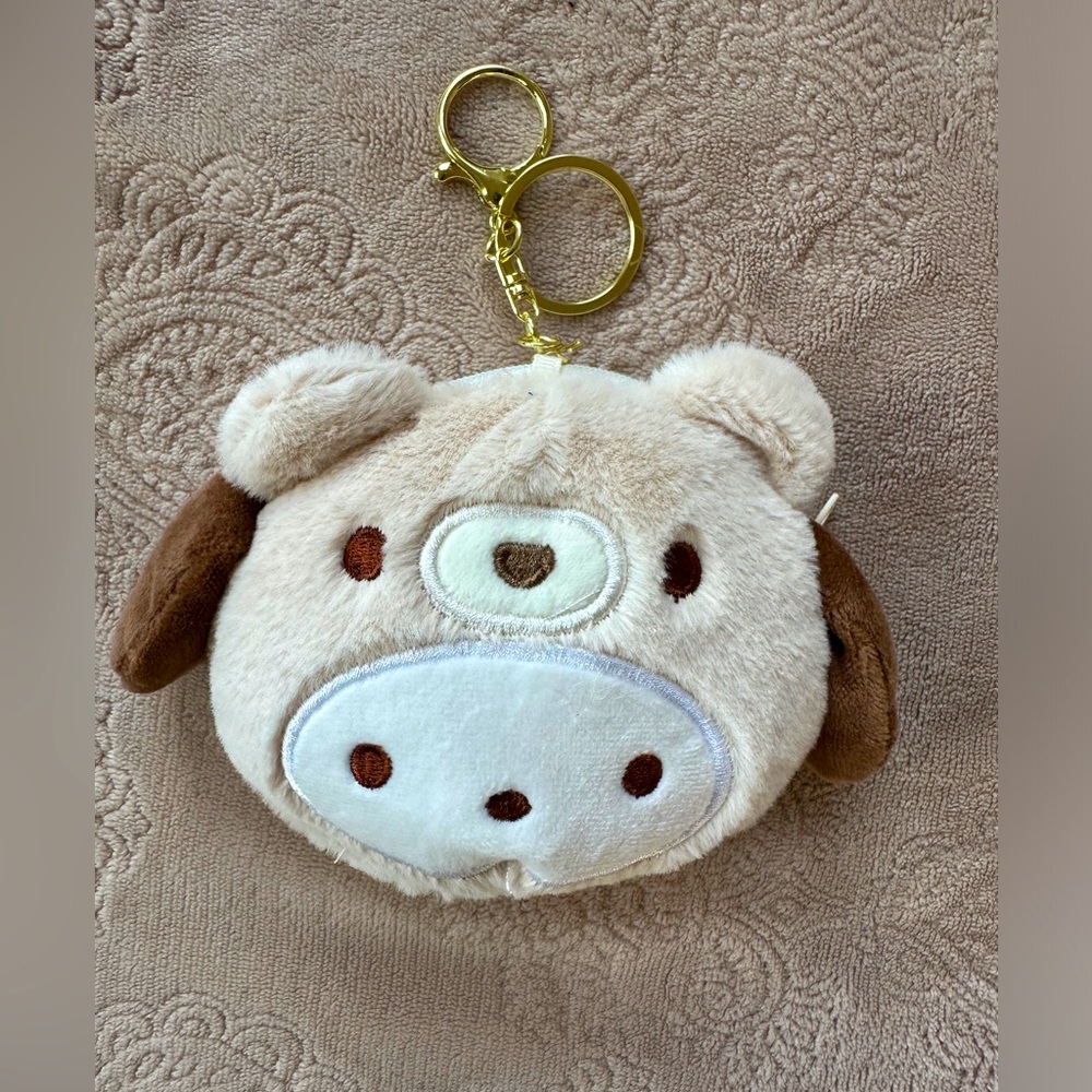 BEAR KEY CHARM Brown Kuma Bag Charm/Key Chain NWOT